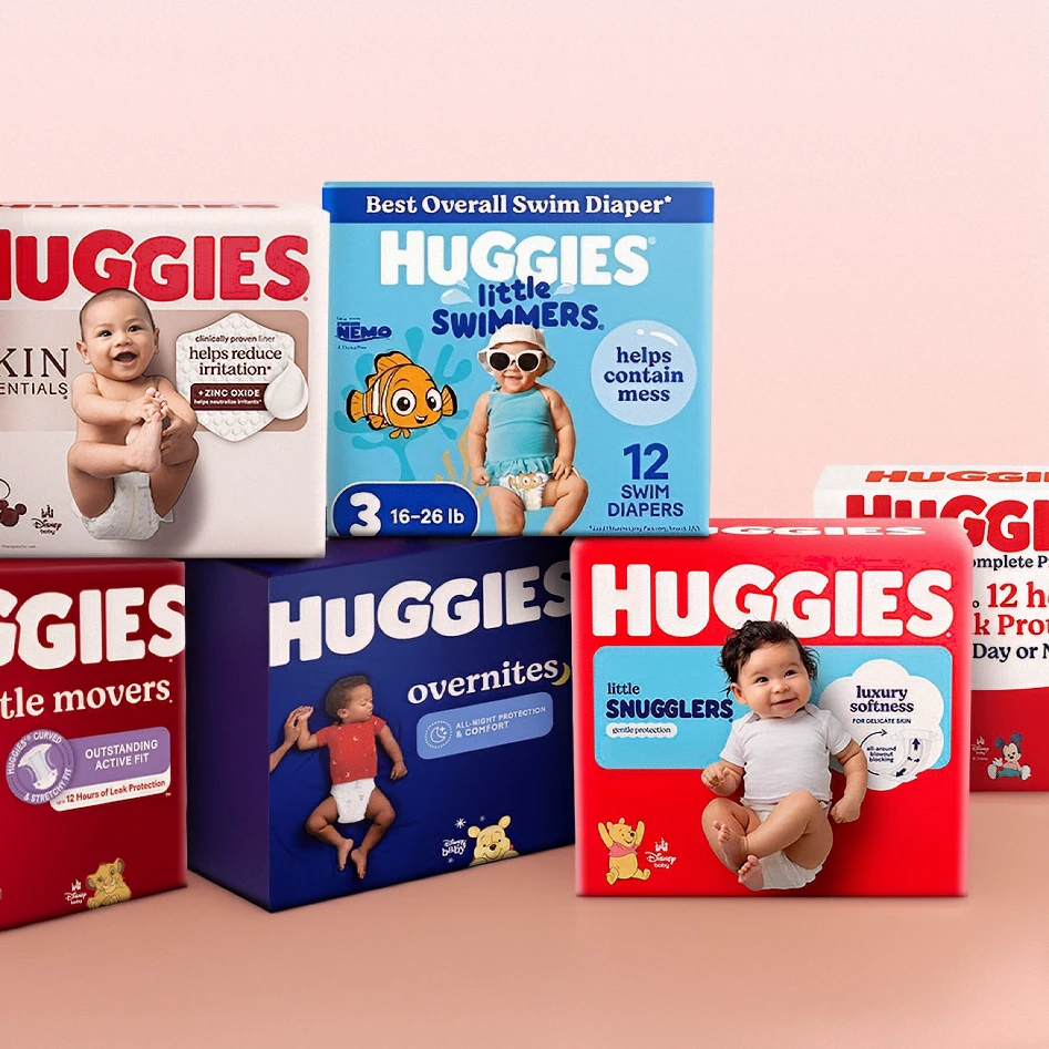 Hugggies Daipers PLP Hero